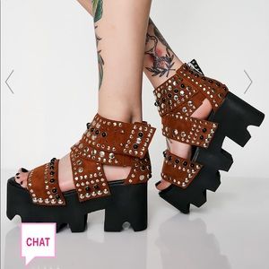 Current Mood Platform Sandals